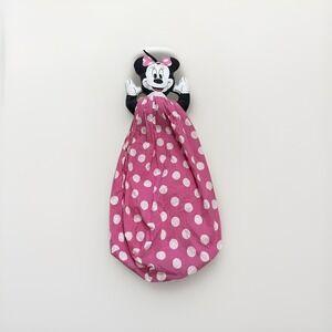 Vintage 80's Disney Minnie Mouse Hanging Diaper Holder Grocery Bag Holder Keeper